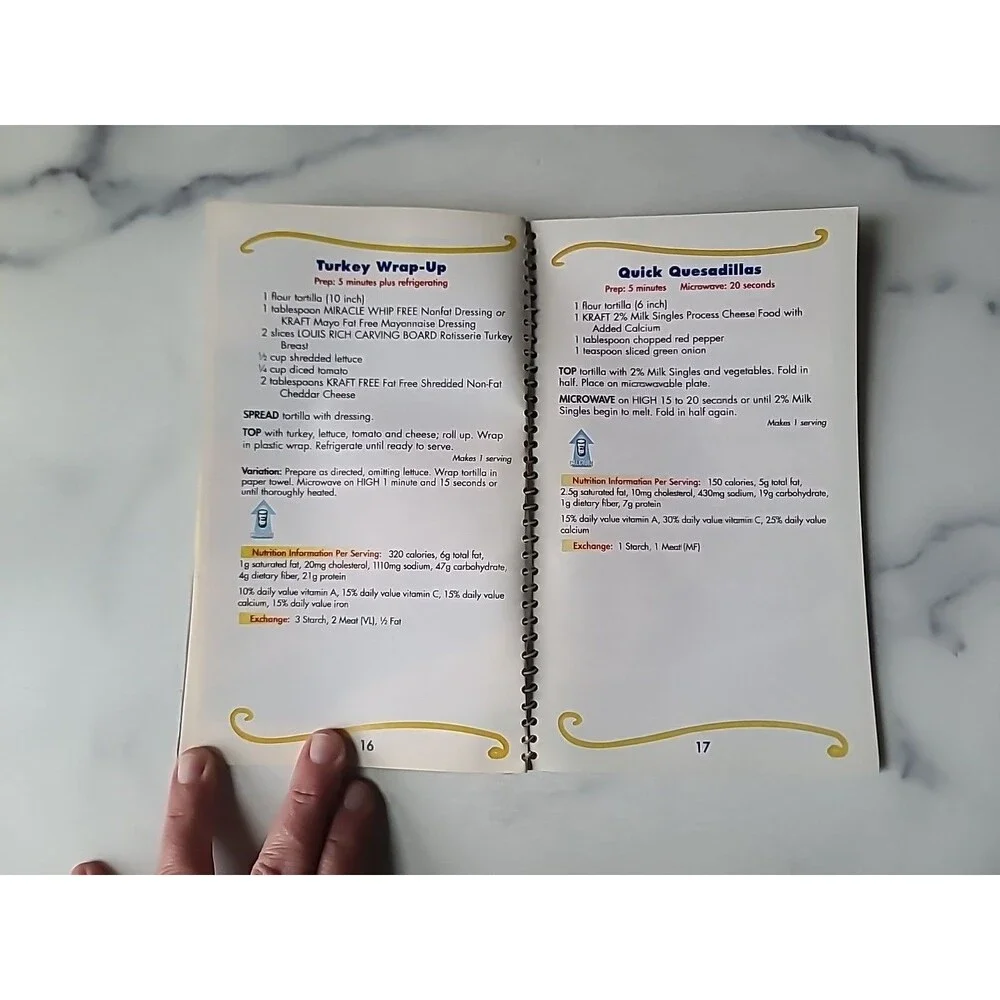 Kraft Diabetic Choices Recipes Booklet